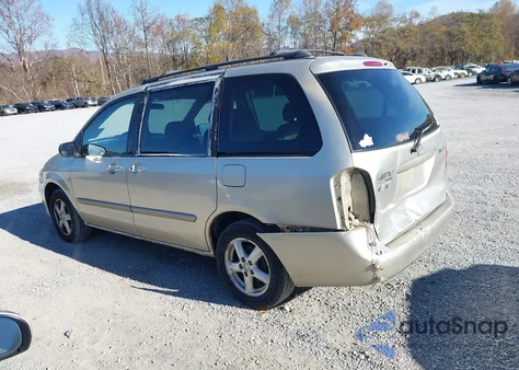 2003 Mazda Mpv Es/Lx/Lx-Sv из США, поврежденный, VIN JM3LW28A030358795